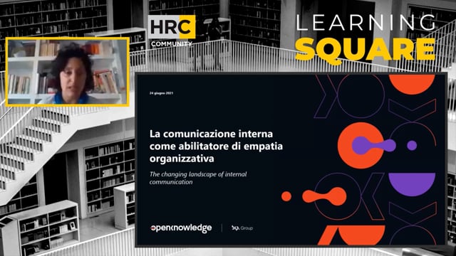 La comunicazione interna come abilitatore di empatia organiz ...