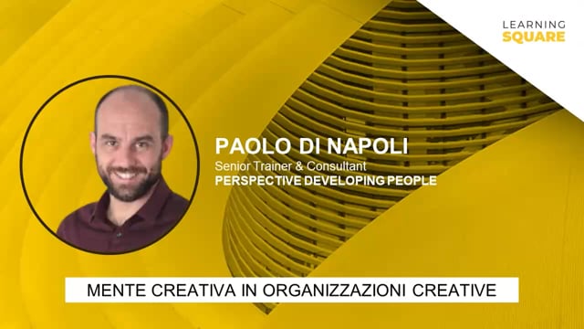 Il processo di generazione di un’idea creativa PERSPECTIVE